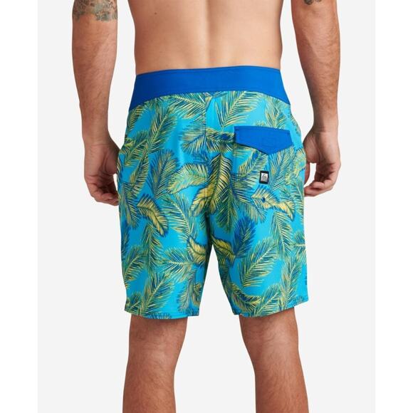 NWT Size 36 - Reef Men's Retro Mondo Boardshorts Harrison/Hawaiian Ocean - Picture 2 of 4